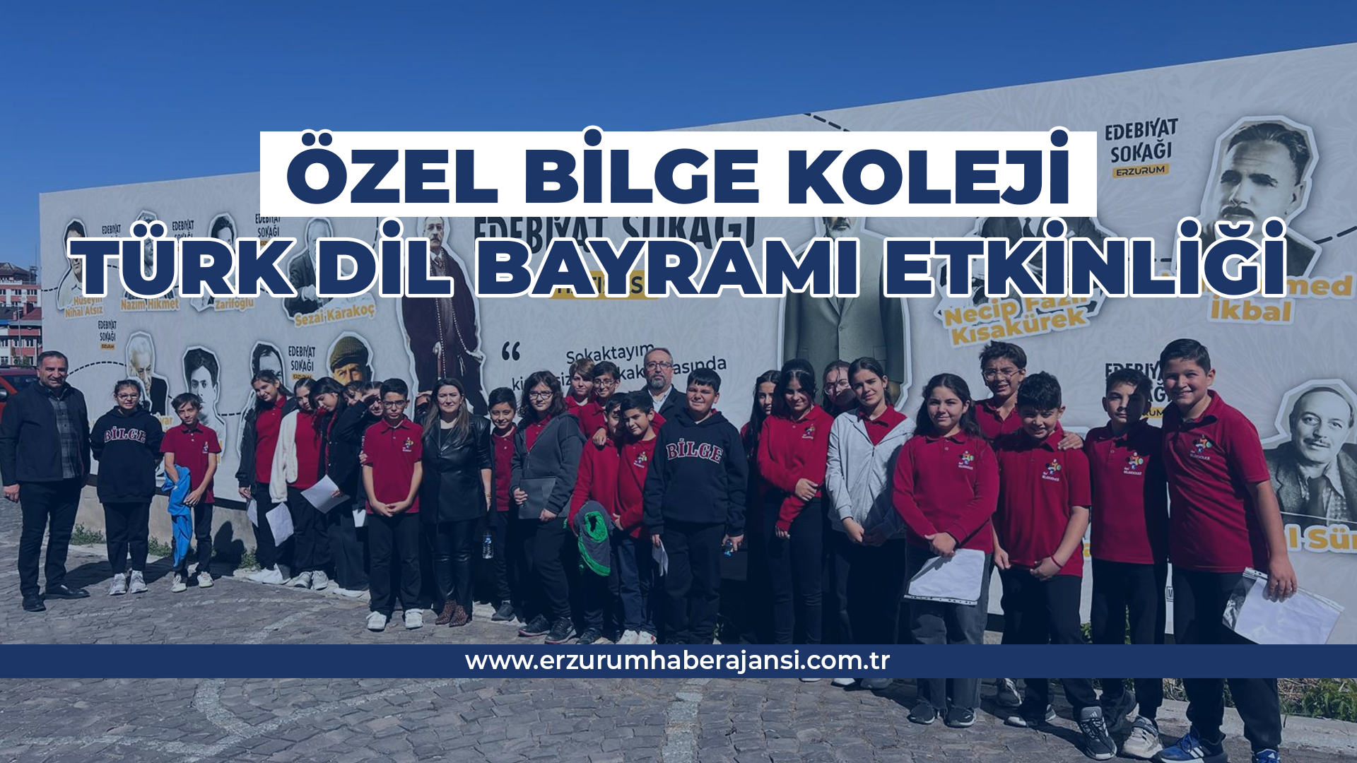 Özel Bilge Koleji Öğrencileri 26 Eylül Türk Dil Bayramı’nı Dil ve Edebiyat Konağı’nda Kutladı