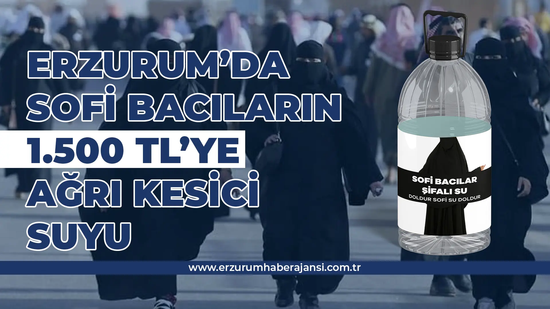 CEMAATTEN “AĞRI KESİCİ SU” SATIŞI TEPKİ ÇEKTİ!