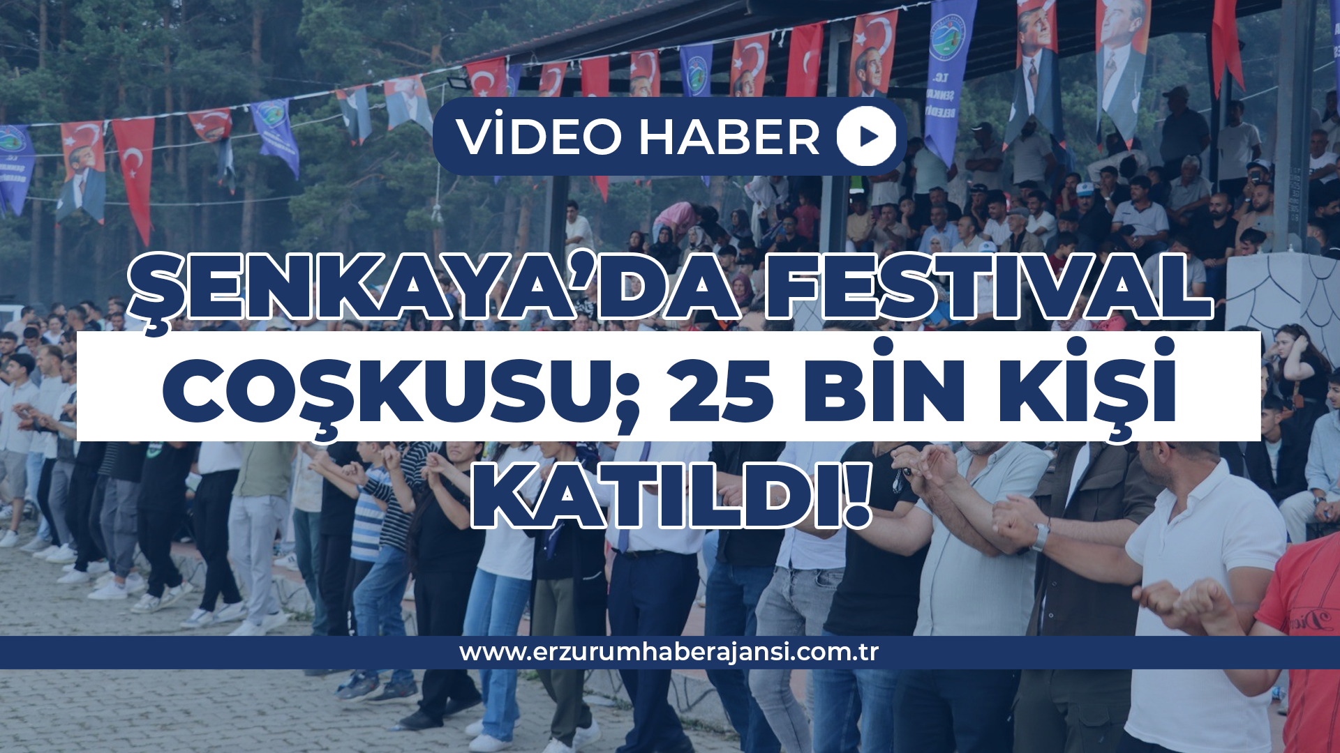 Şenkaya’da Bal Festivali Coşkusu: 25 Bin Kişi Katıldı